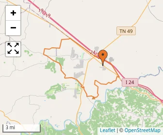 Area schools map